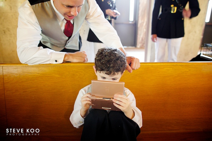 Ringbearer Playing Video Game