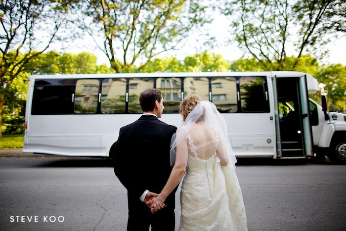 wedding bus