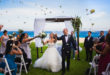 wedding-ceremony-throwing-flowers