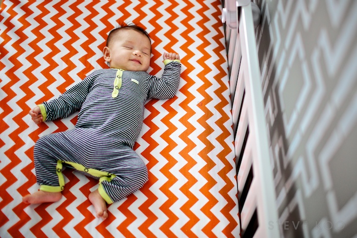 orange-chevron-baby-sheets