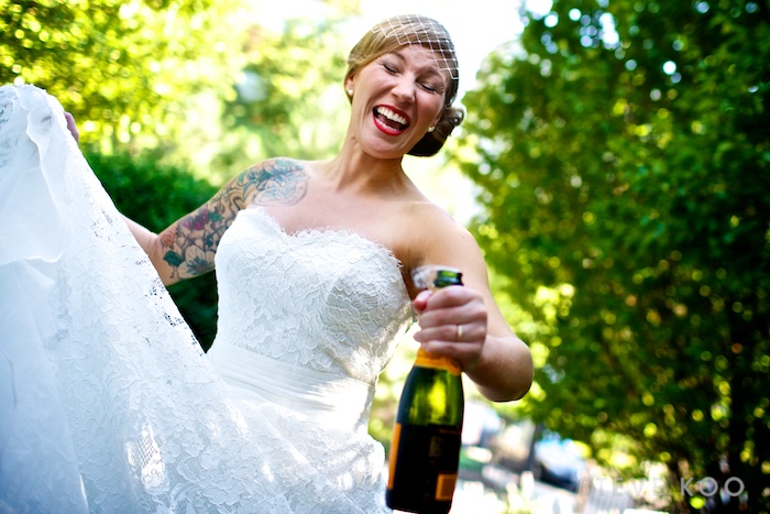 champagne-bride