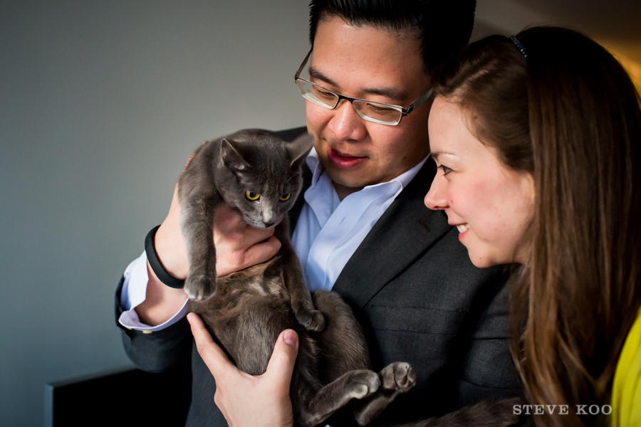 engagement-photos-with-cat