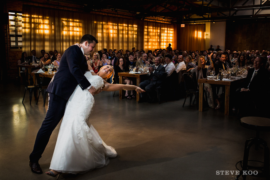 Ovation Chicago wedding reception dance floor