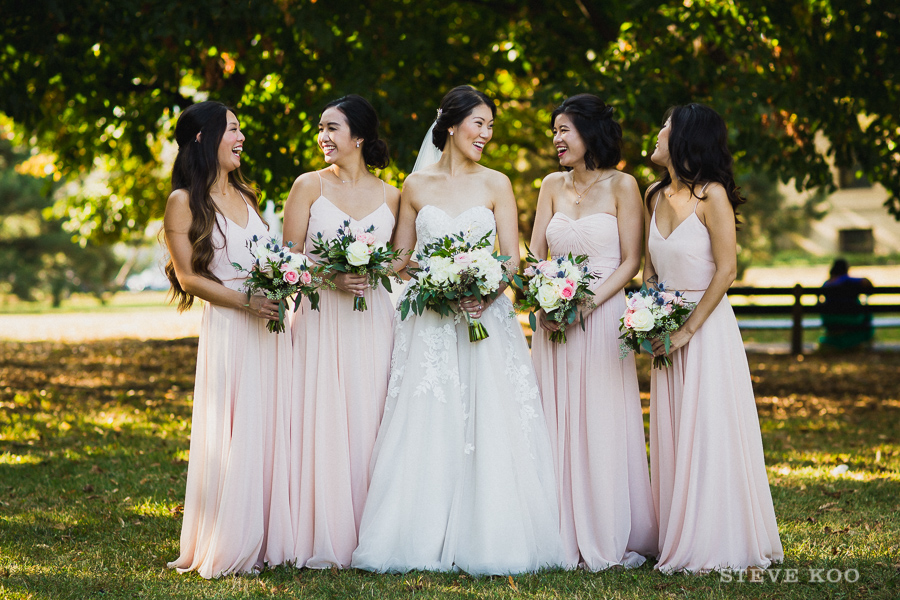 champagne-bridesmaid-dress